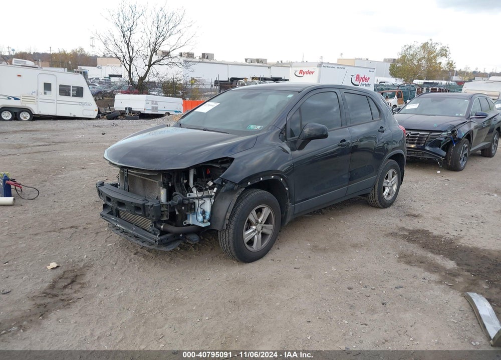 2018 CHEVROLET TRAX LS VIN: 3GNCJNSBXJL408474