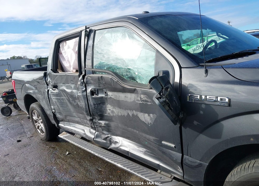 2015 FORD F-150 XLT VIN: 1FTEW1CP6FFD01882