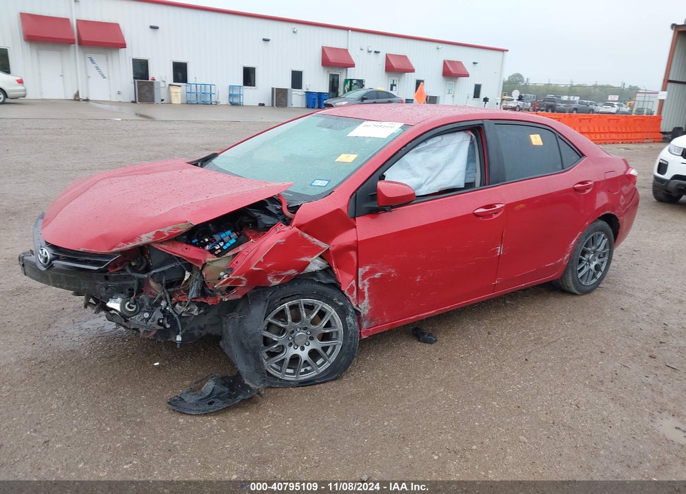 2016 TOYOTA COROLLA LE VIN: 5YFBURHE6GP488968