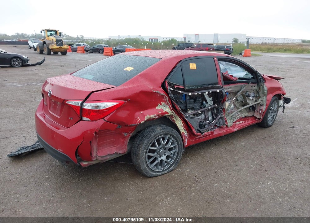 2016 TOYOTA COROLLA LE VIN: 5YFBURHE6GP488968