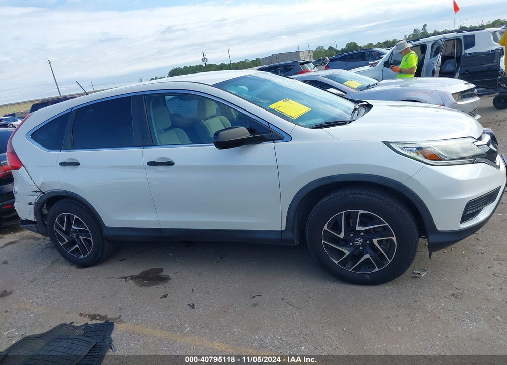 2016 HONDA CR-V SE VIN: 5J6RM4H42GL107998