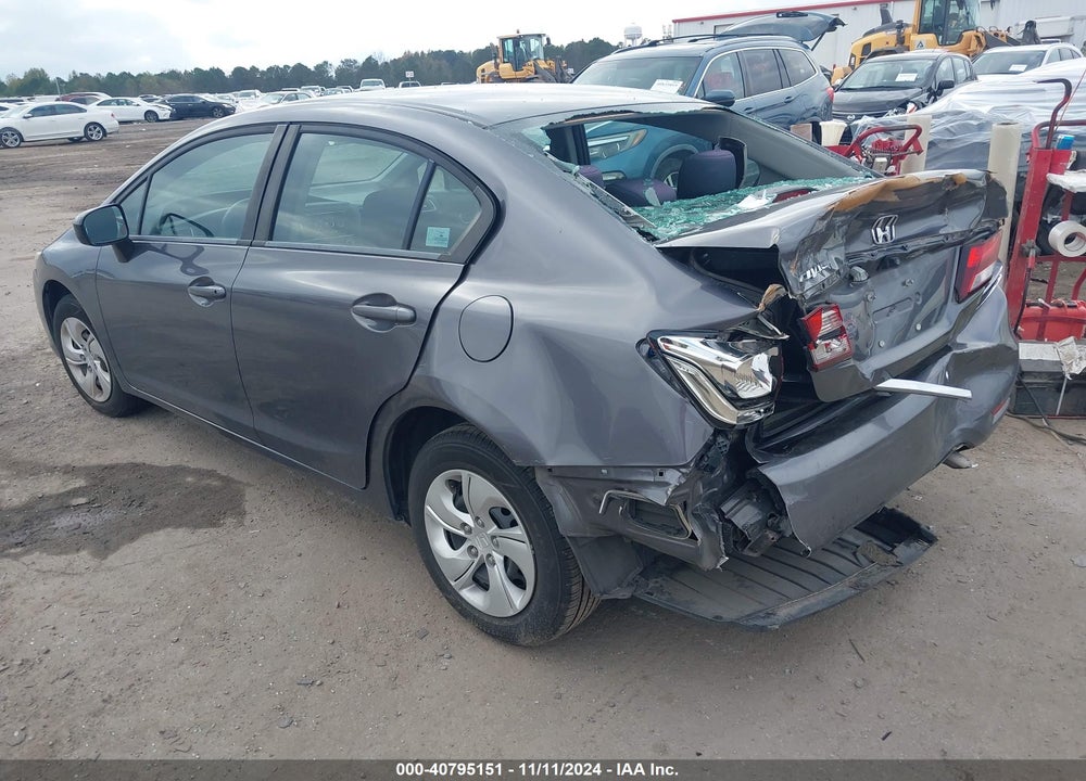 2015 HONDA CIVIC LX VIN: 19XFB2F58FE042452