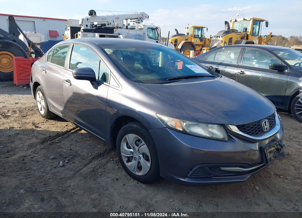 2015 HONDA CIVIC LX VIN: 19XFB2F58FE042452