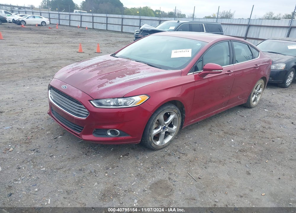 2014 FORD FUSION SE VIN: 1FA6P0HD4E5396589
