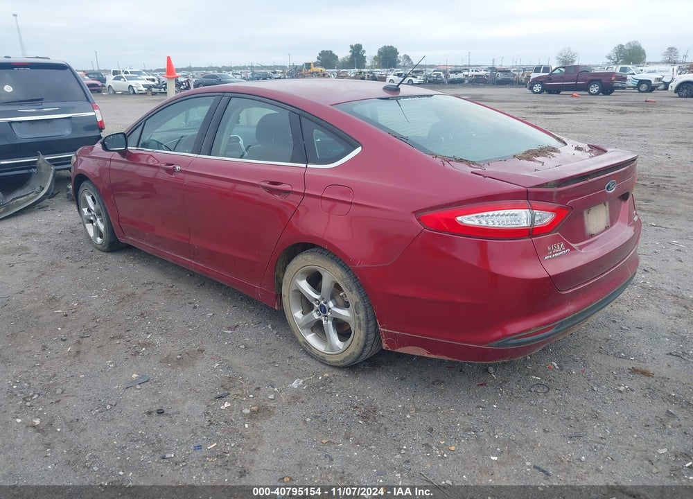 2014 FORD FUSION SE VIN: 1FA6P0HD4E5396589