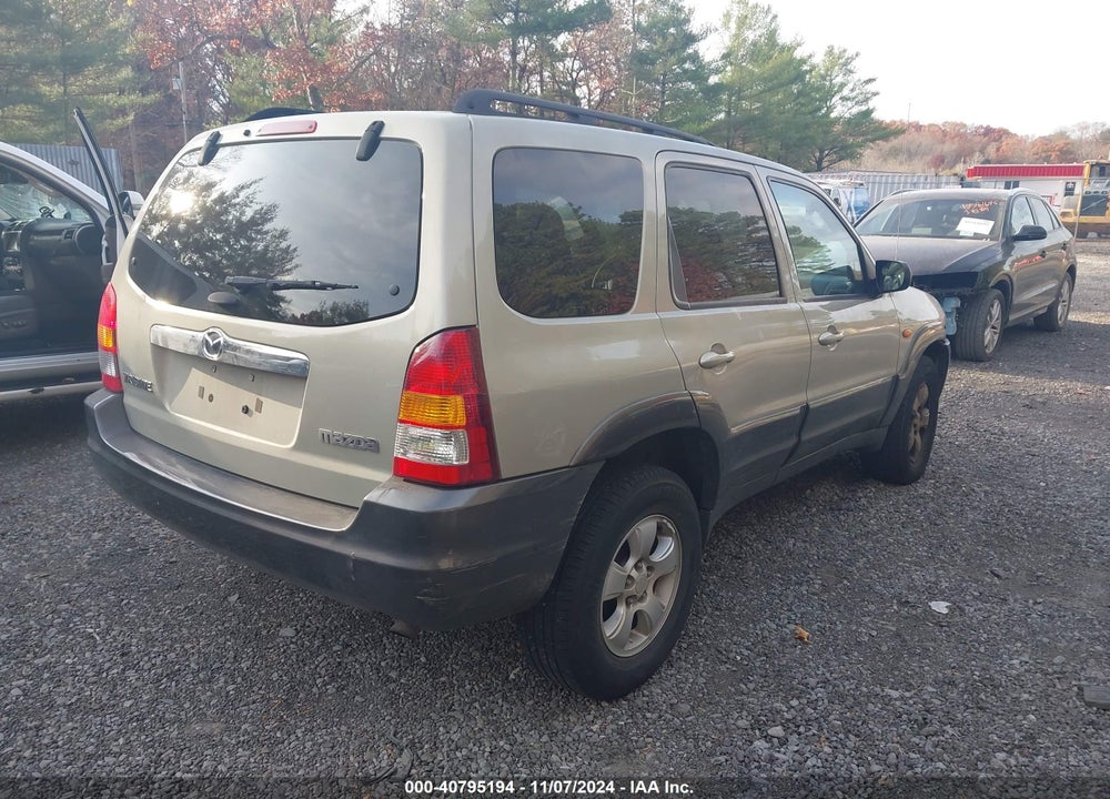 2004 MAZDA TRIBUTE ES VIN: 4F2CZ96144KM19826