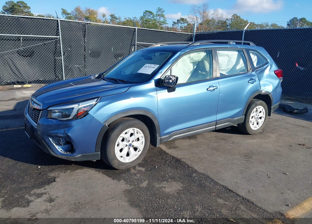 2021 SUBARU FORESTER VIN: JF2SKADC7MH539477