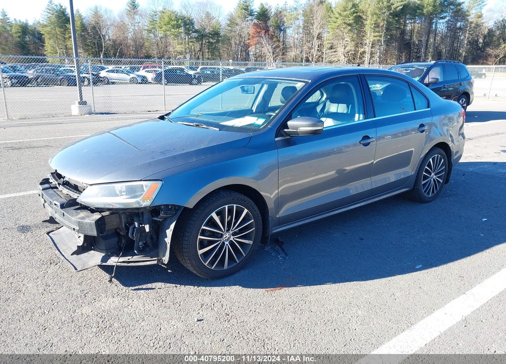 2014 VOLKSWAGEN JETTA 1.8T SEL VIN: 3VWL17AJ2EM419866
