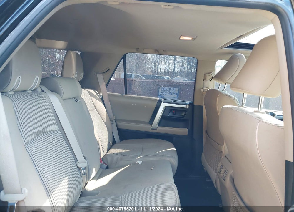 2013 TOYOTA 4RUNNER SR5 VIN: JTEBU5JR6D5127685