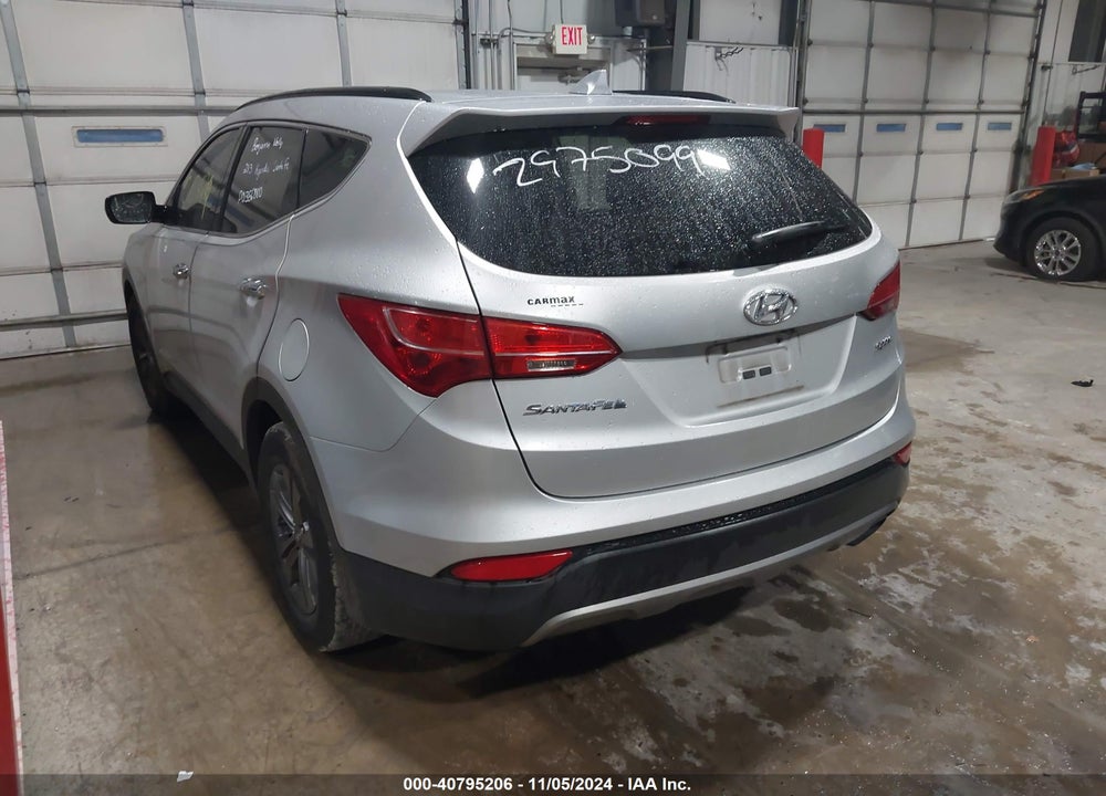 2013 HYUNDAI SANTA FE VIN: 5XYZU3LB0DG015429