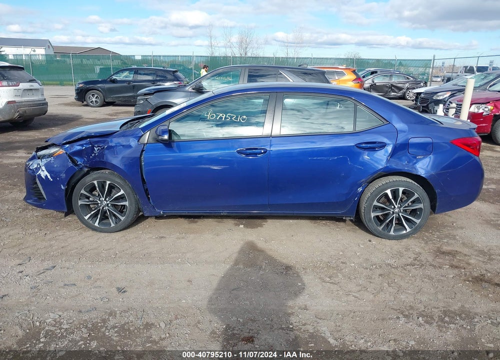 2017 TOYOTA COROLLA SE VIN: 2T1BURHE9HC831077