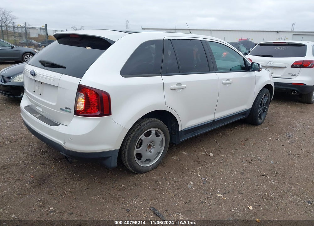 2013 FORD EDGE SEL VIN: 2FMDK3J91DBA05010