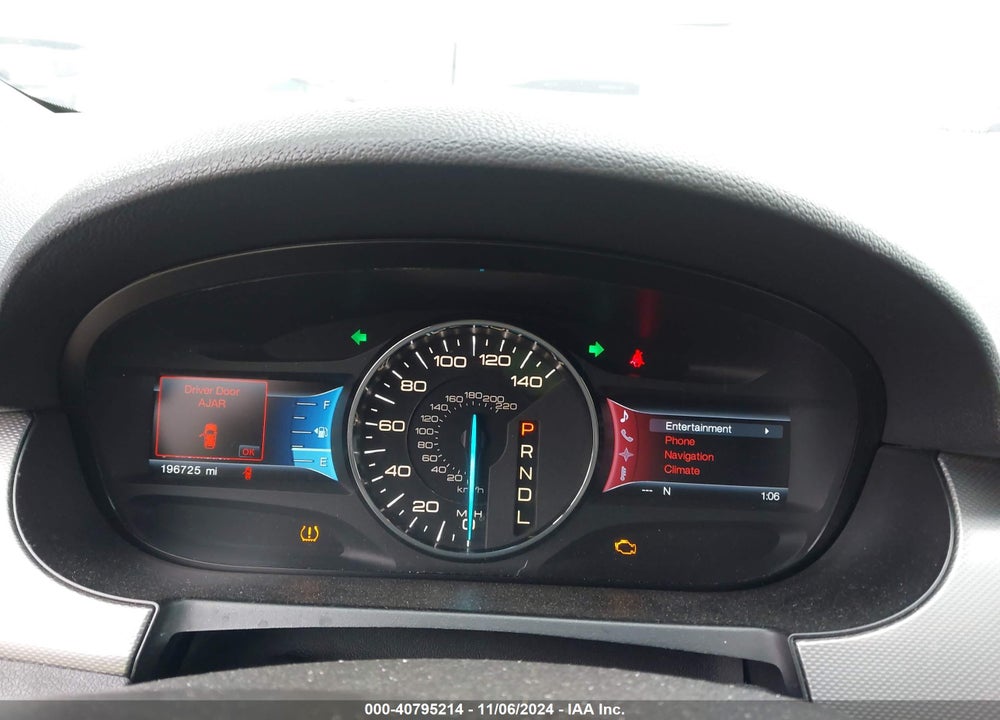2013 FORD EDGE SEL VIN: 2FMDK3J91DBA05010