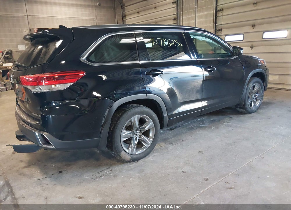 2019 TOYOTA HIGHLANDER LIMITED/PLATINUM VIN: 5TDDZRFH3KS984091