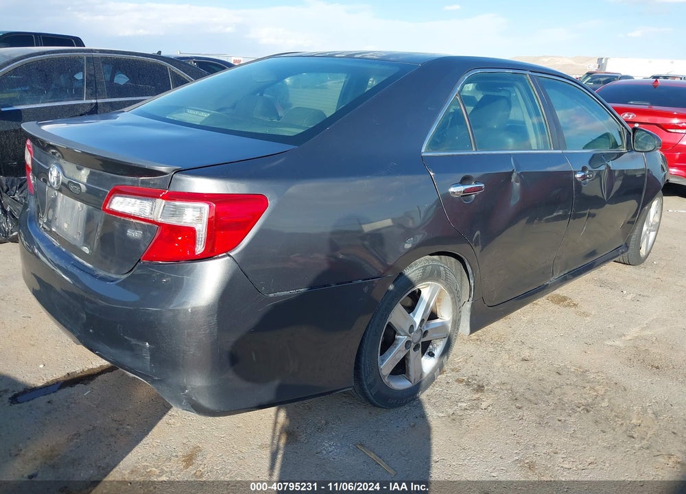 2014 TOYOTA CAMRY SE SPORT VIN: 4T1BF1FK6EU348886