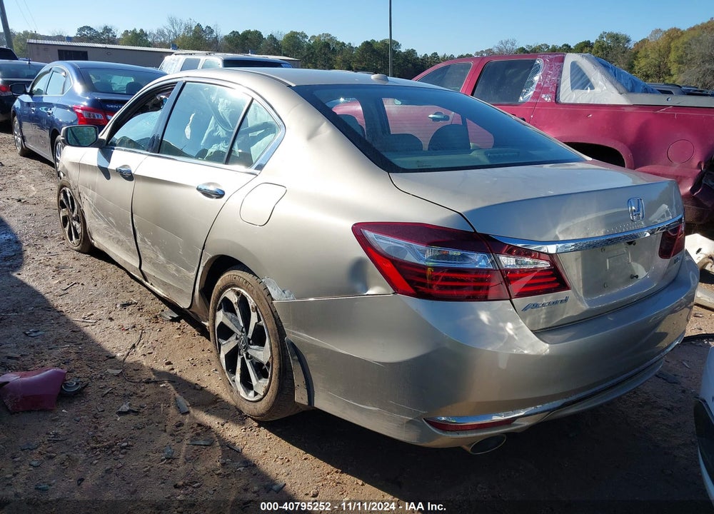 2016 HONDA ACCORD EX-L V-6 VIN: 1HGCR3F84GA015947