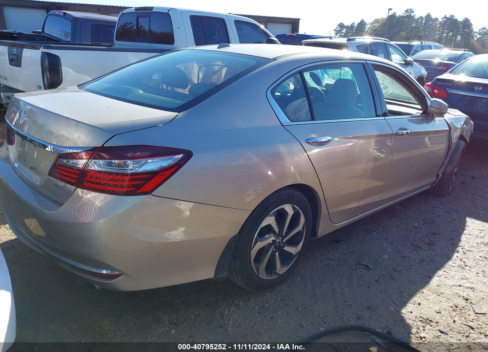 2016 HONDA ACCORD EX-L V-6 VIN: 1HGCR3F84GA015947