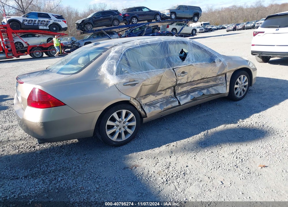 2006 HONDA ACCORD 3.0 EX VIN: 1HGCM66566A027229