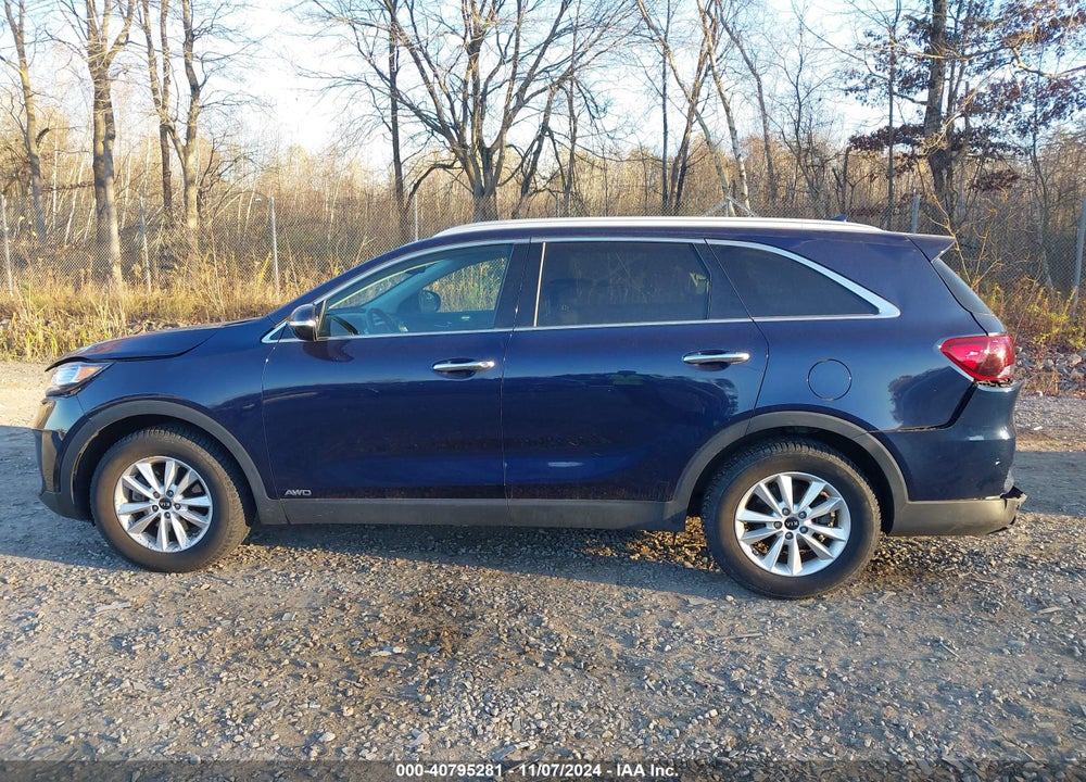 2019 KIA SORENTO 2.4L LX VIN: 5XYPGDA38KG548075