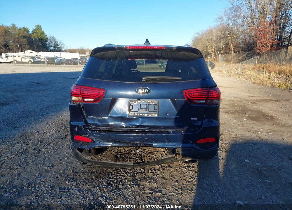 2019 KIA SORENTO 2.4L LX VIN: 5XYPGDA38KG548075