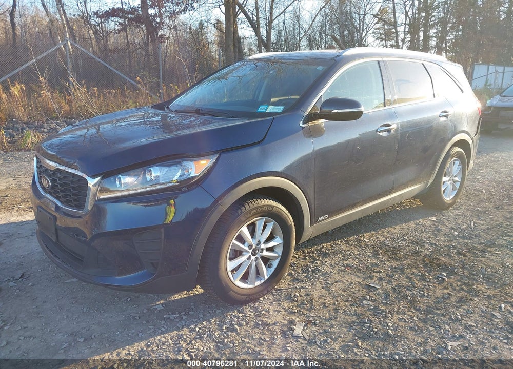 2019 KIA SORENTO 2.4L LX VIN: 5XYPGDA38KG548075