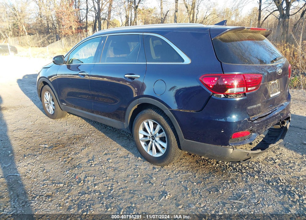 2019 KIA SORENTO 2.4L LX VIN: 5XYPGDA38KG548075