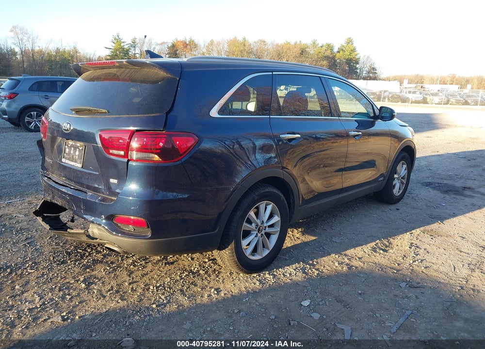 2019 KIA SORENTO 2.4L LX VIN: 5XYPGDA38KG548075