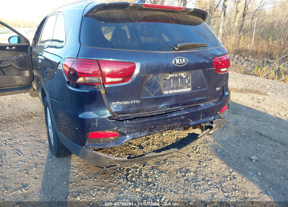 2019 KIA SORENTO 2.4L LX VIN: 5XYPGDA38KG548075