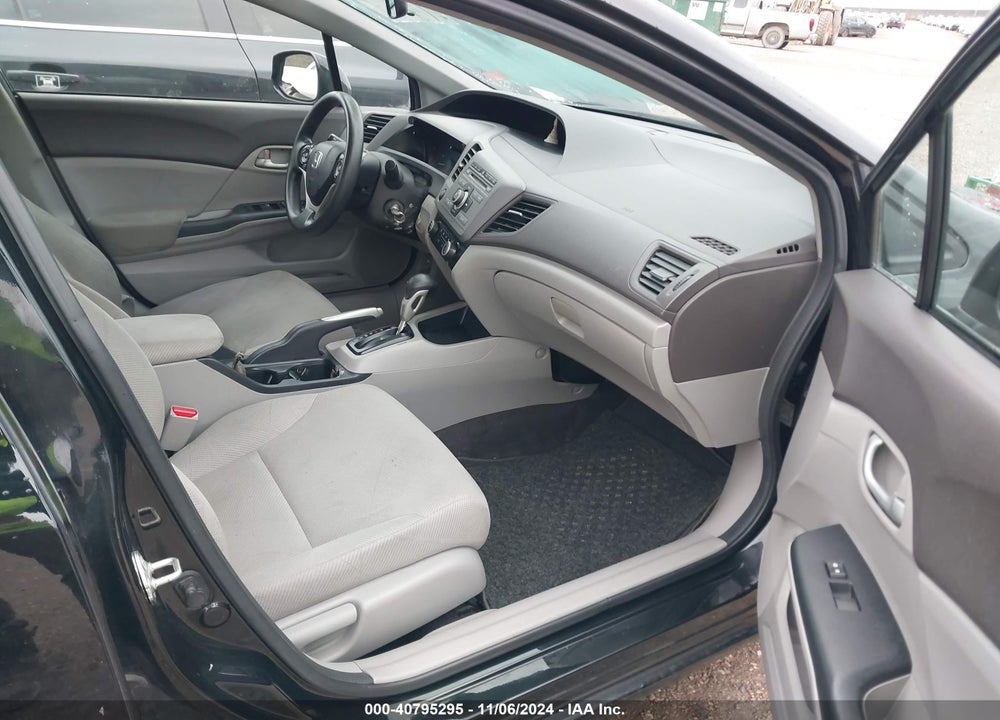 2012 HONDA CIVIC LX VIN: 19XFB2F55CE073928