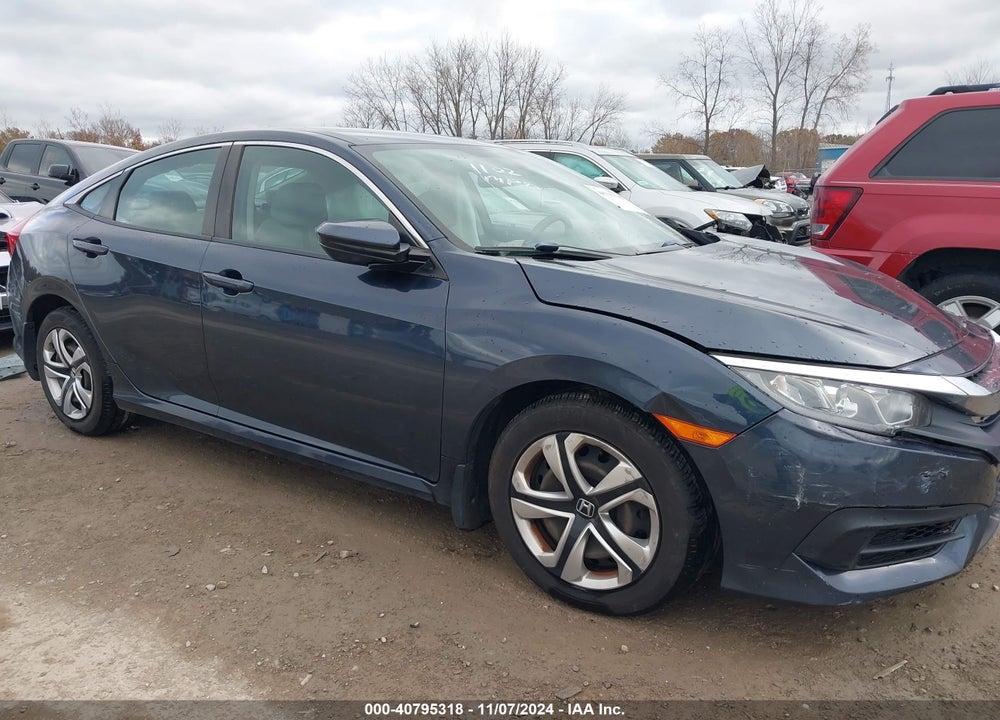 2017 HONDA CIVIC LX VIN: 19XFC2F56HE075983