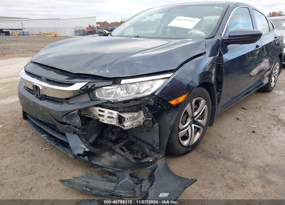 2017 HONDA CIVIC LX VIN: 19XFC2F56HE075983