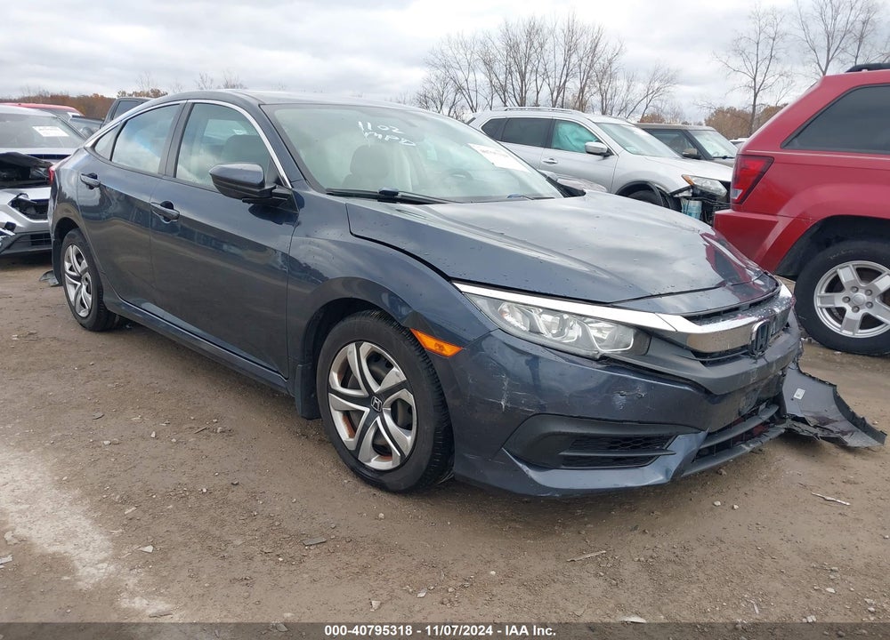 2017 HONDA CIVIC LX VIN: 19XFC2F56HE075983