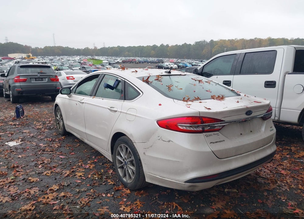 2017 FORD FUSION SE VIN: 3FA6P0HDXHR326841