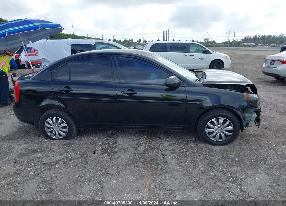 2008 HYUNDAI ACCENT GLS VIN: KMHCN46C08U166106