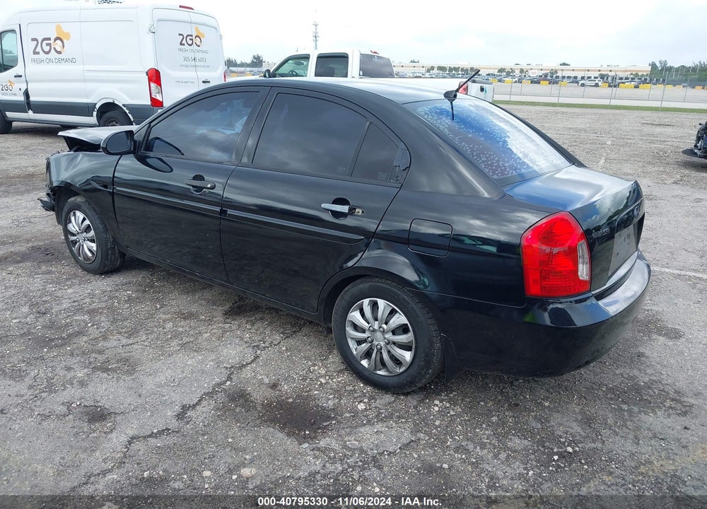 2008 HYUNDAI ACCENT GLS VIN: KMHCN46C08U166106