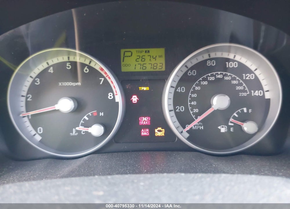 2008 HYUNDAI ACCENT GLS VIN: KMHCN46C08U166106