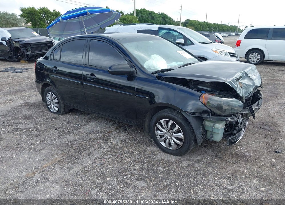 2008 HYUNDAI ACCENT GLS VIN: KMHCN46C08U166106