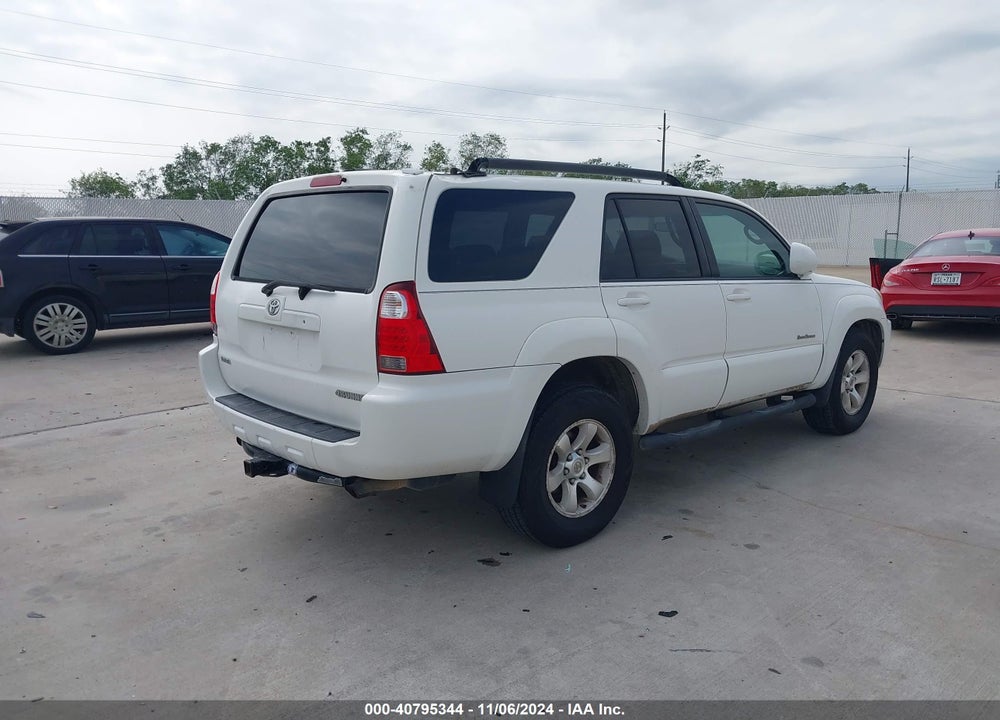 2007 TOYOTA 4RUNNER SPORT V6 VIN: JTEZU14R870089879