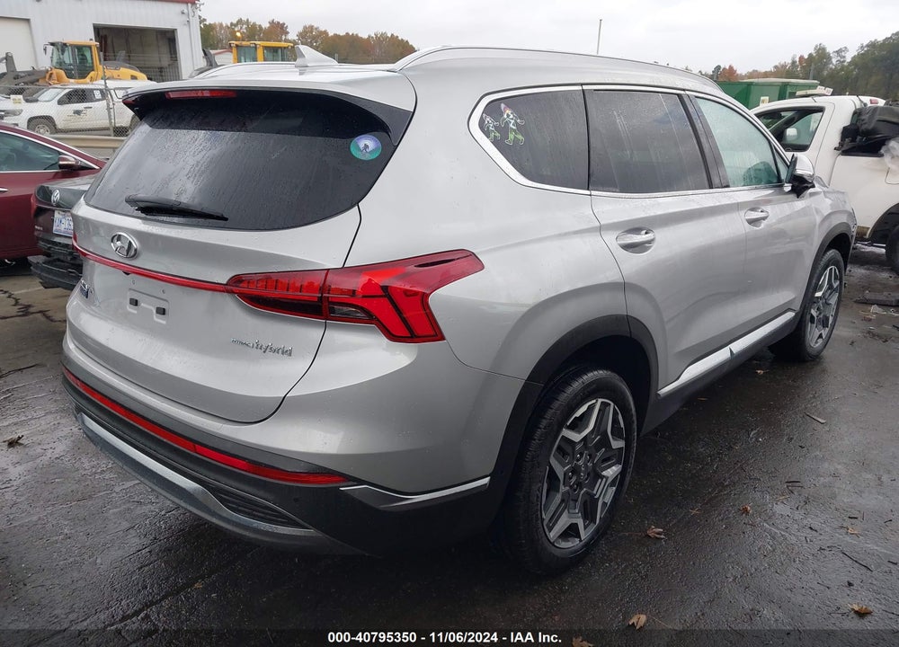2022 HYUNDAI SANTA FE HYBRID LIMITED VIN: KM8S5DA11NU052595
