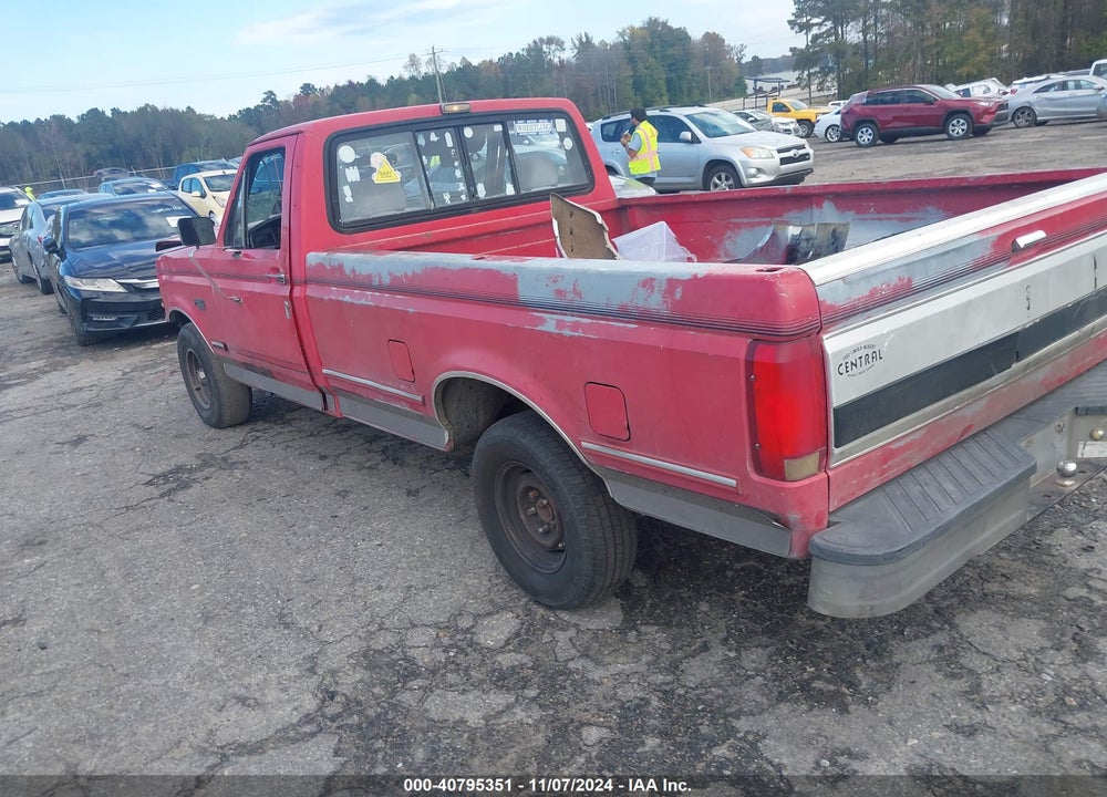 1993 FORD F150 VIN: 1FTDF15Y3PNA08501