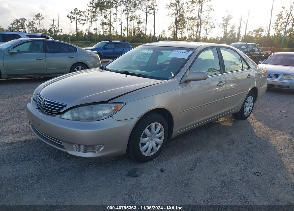 2005 TOYOTA CAMRY LE VIN: 4T1BE30K15U536044