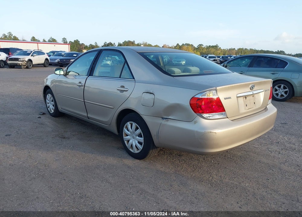2005 TOYOTA CAMRY LE VIN: 4T1BE30K15U536044
