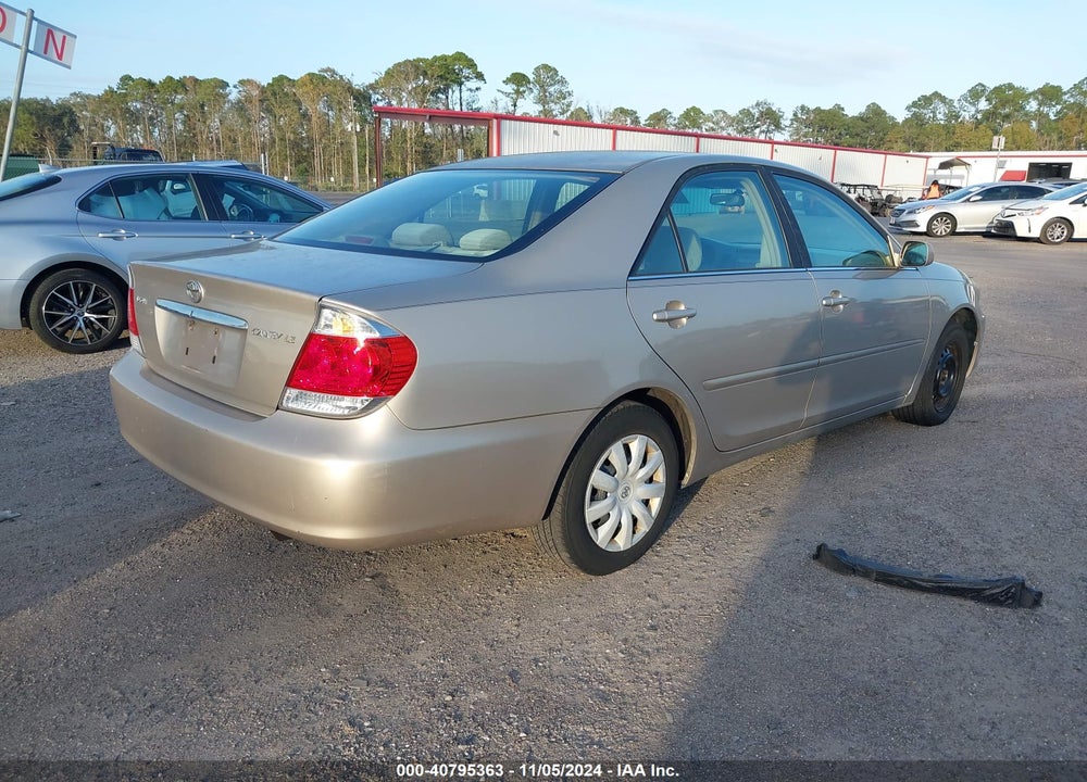 2005 TOYOTA CAMRY LE VIN: 4T1BE30K15U536044
