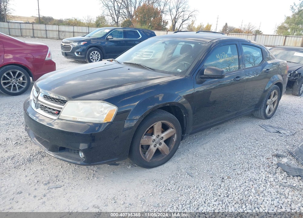 2013 DODGE AVENGER SXT VIN: 1C3CDZCB4DN680338