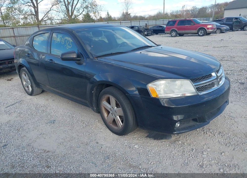 2013 DODGE AVENGER SXT VIN: 1C3CDZCB4DN680338