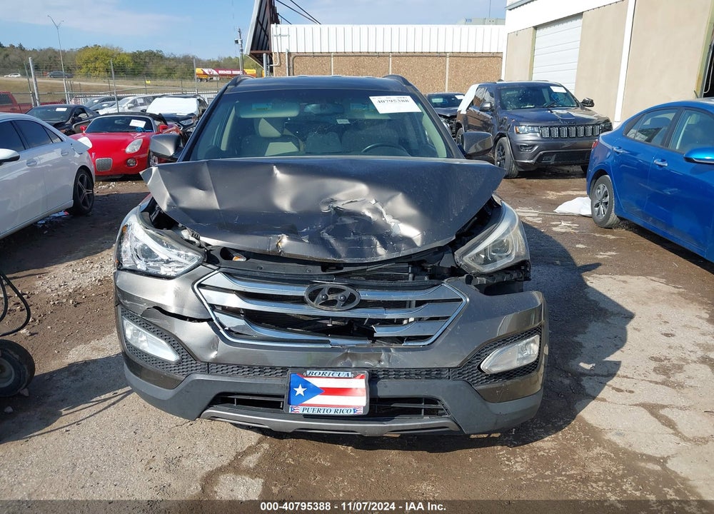2013 HYUNDAI SANTA FE SPORT VIN: 5XYZU3LB7DG121067