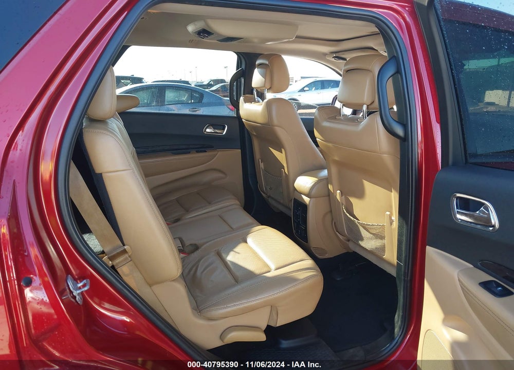 2011 DODGE DURANGO CITADEL VIN: 1D4RD5GG9BC652938