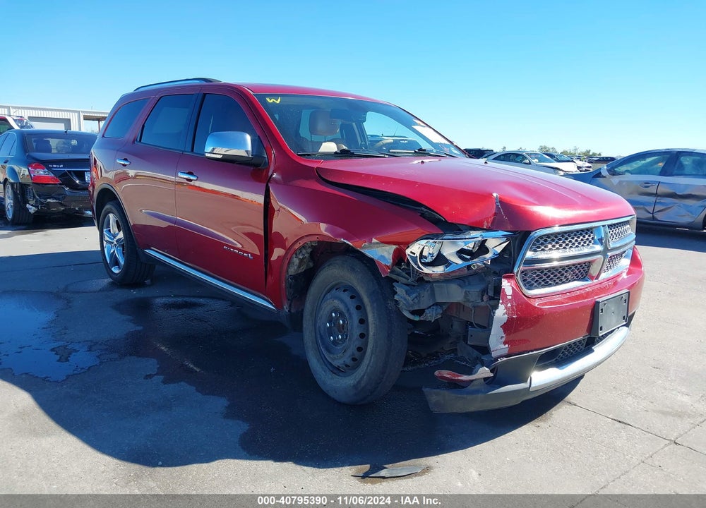 2011 DODGE DURANGO CITADEL VIN: 1D4RD5GG9BC652938