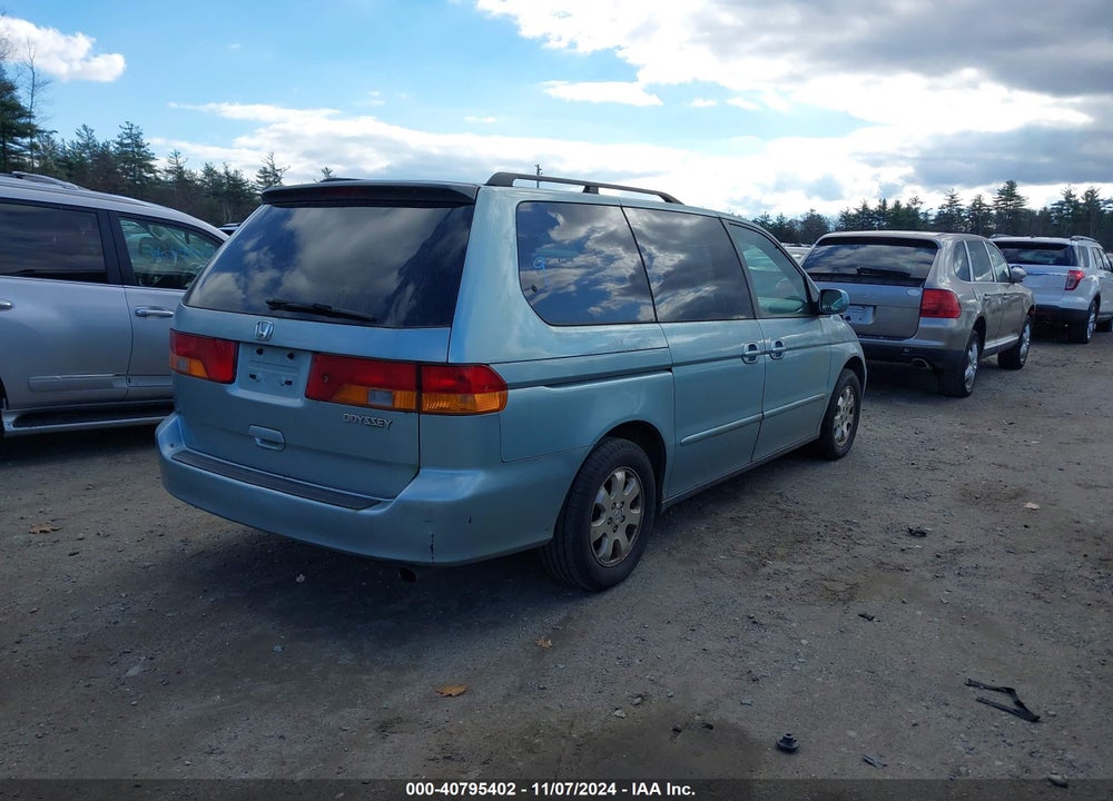 2004 HONDA ODYSSEY EX VIN: 5FNRL18664B030835