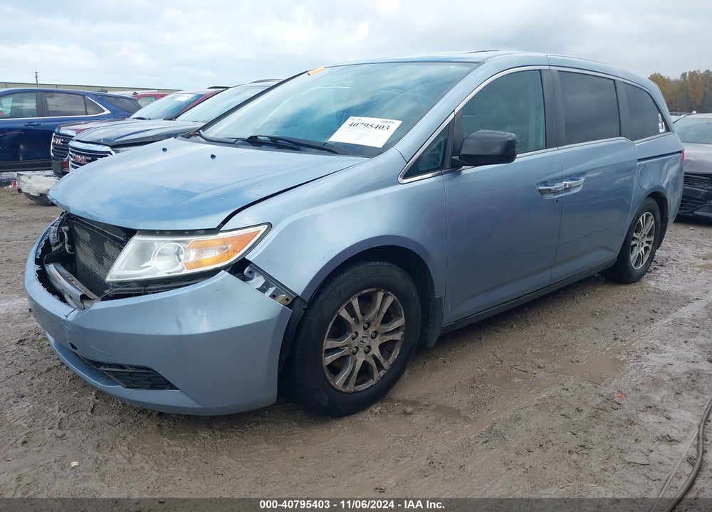 2013 HONDA ODYSSEY EX-L VIN: 5FNRL5H60DB047654